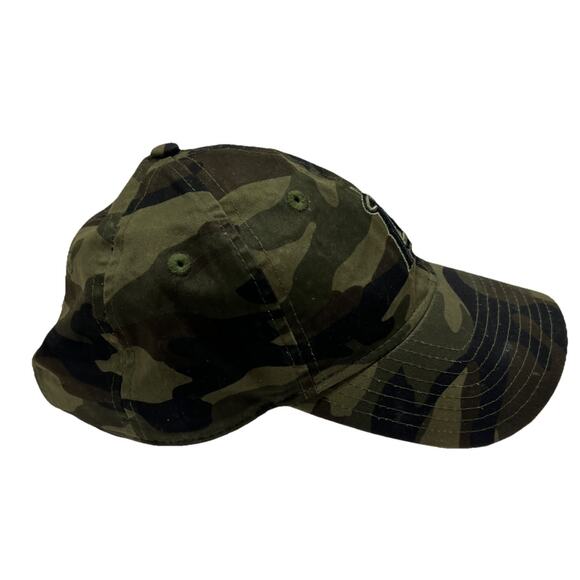 New Era Angels Camo Baseball Hat Womens Green Adjustable Casual - Picture 9 of 10